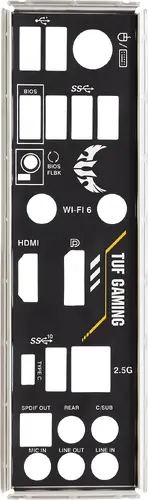 Дънна платка ASUS TUF GAMING B550M-PLUS WIFI II, AMD AM4, micro ATX, 4x DDR4, dual M.2, Wi-Fi 6, PCIe 4.0, Aura Sync RGB - image 7