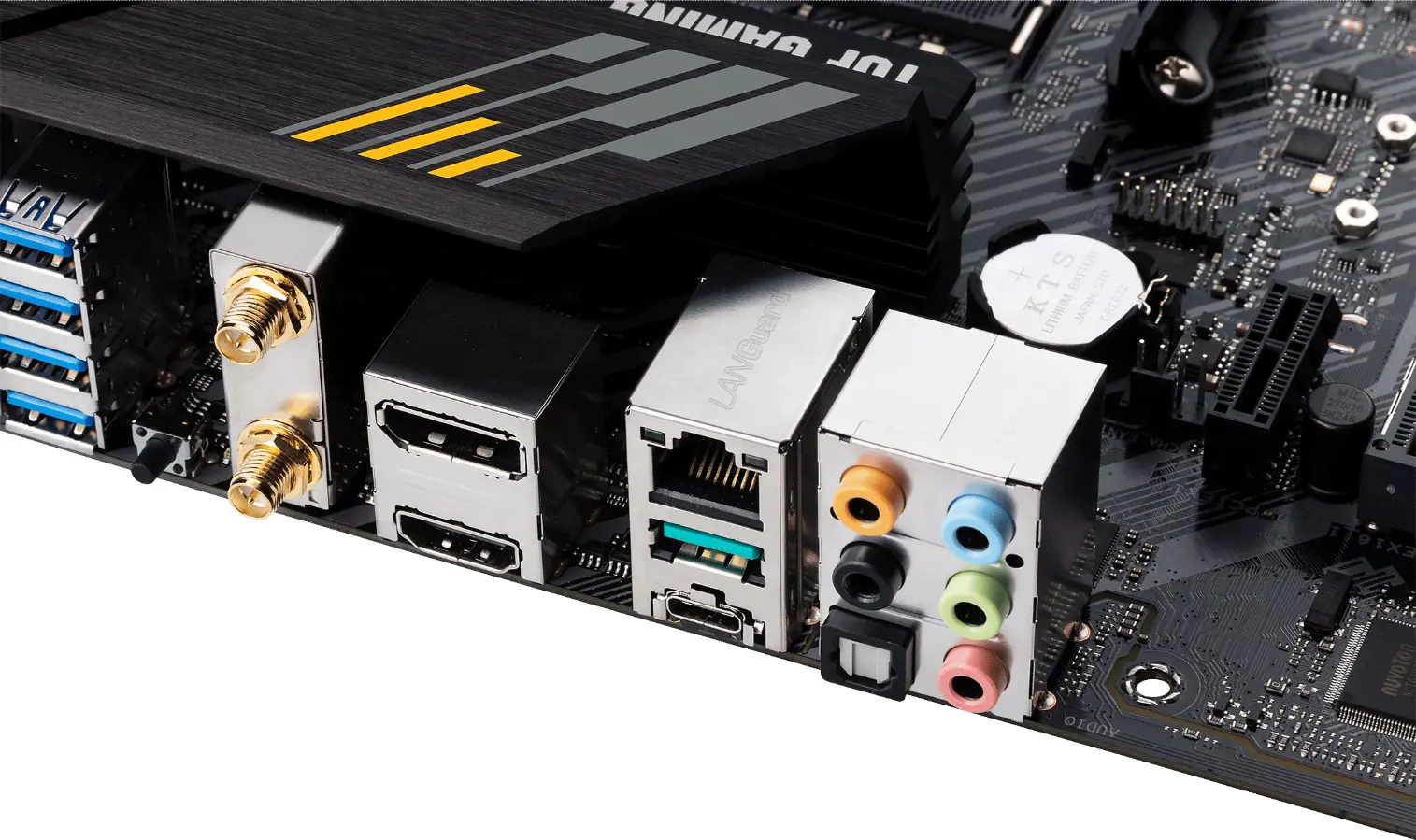 Дънна платка ASUS TUF GAMING B550M-PLUS WIFI II, AMD AM4, micro ATX, 4x DDR4, dual M.2, Wi-Fi 6, PCIe 4.0, Aura Sync RGB - image 9