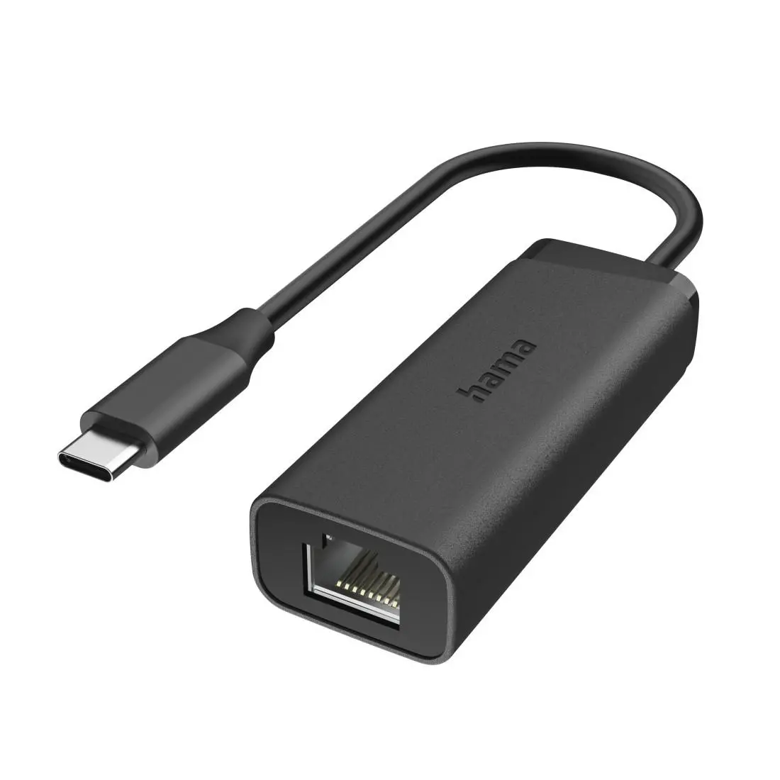 HAMA Adaptor de rețea, USB-C, 2.5 Gigabit Ethernet, Negru