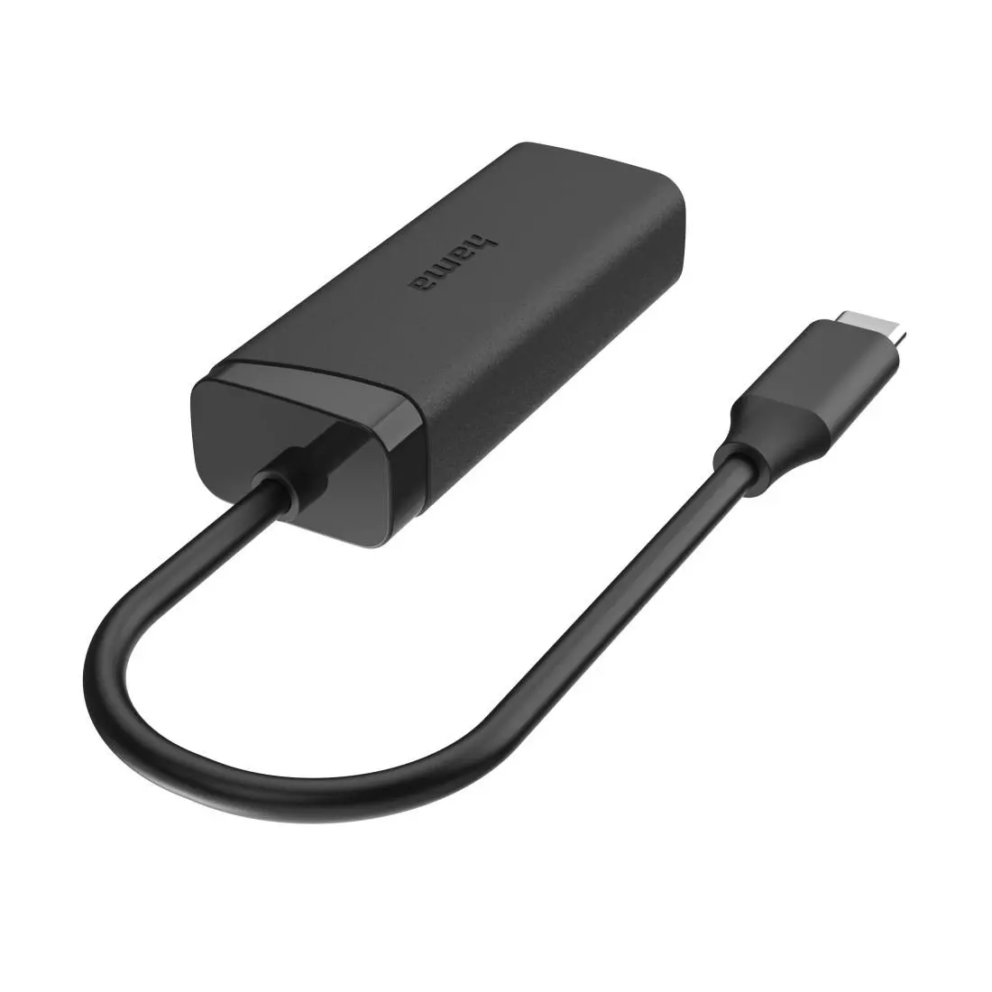 HAMA Мрежов адаптер, USB-C, 2.5 Gigabit Ethernet, Черен - image 1