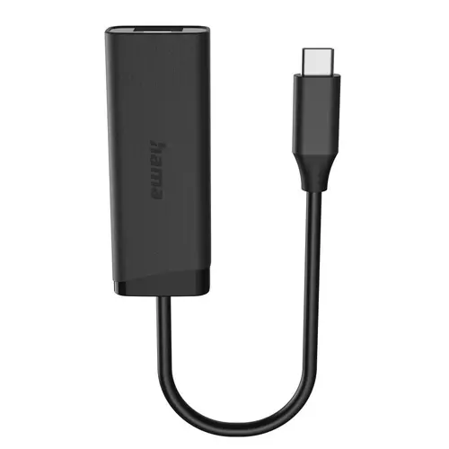 HAMA Προσαρμογέας δικτύου, USB-C, 2.5 Gigabit Ethernet, Μαύρο - 3