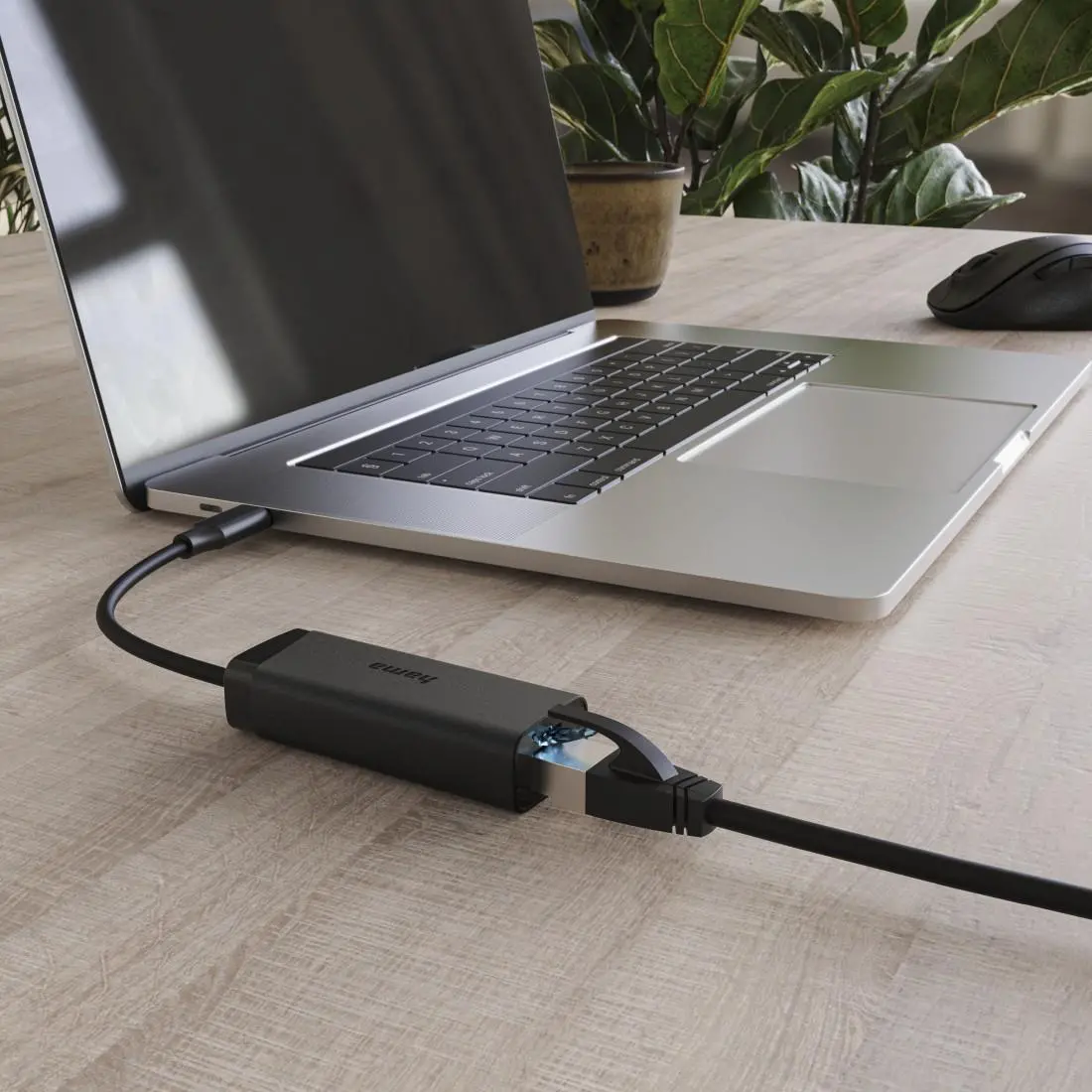 HAMA Мрежов адаптер, USB-C, 2.5 Gigabit Ethernet, Черен - image 9