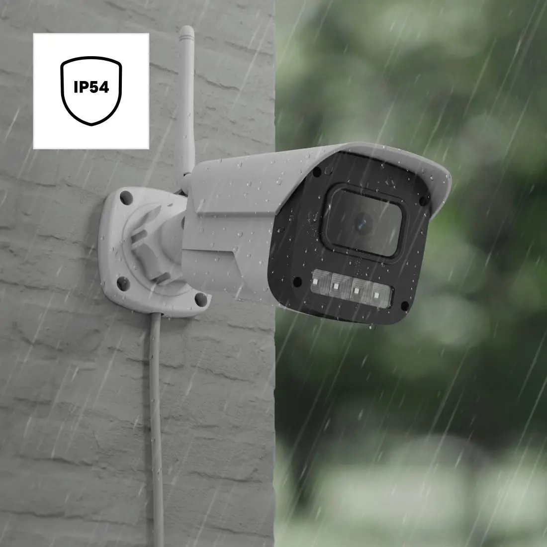 Κάμερα Wi-Fi 1080p, για εξωτερική χρήση, νυχτερινή όραση, εγγραφή - image 12
