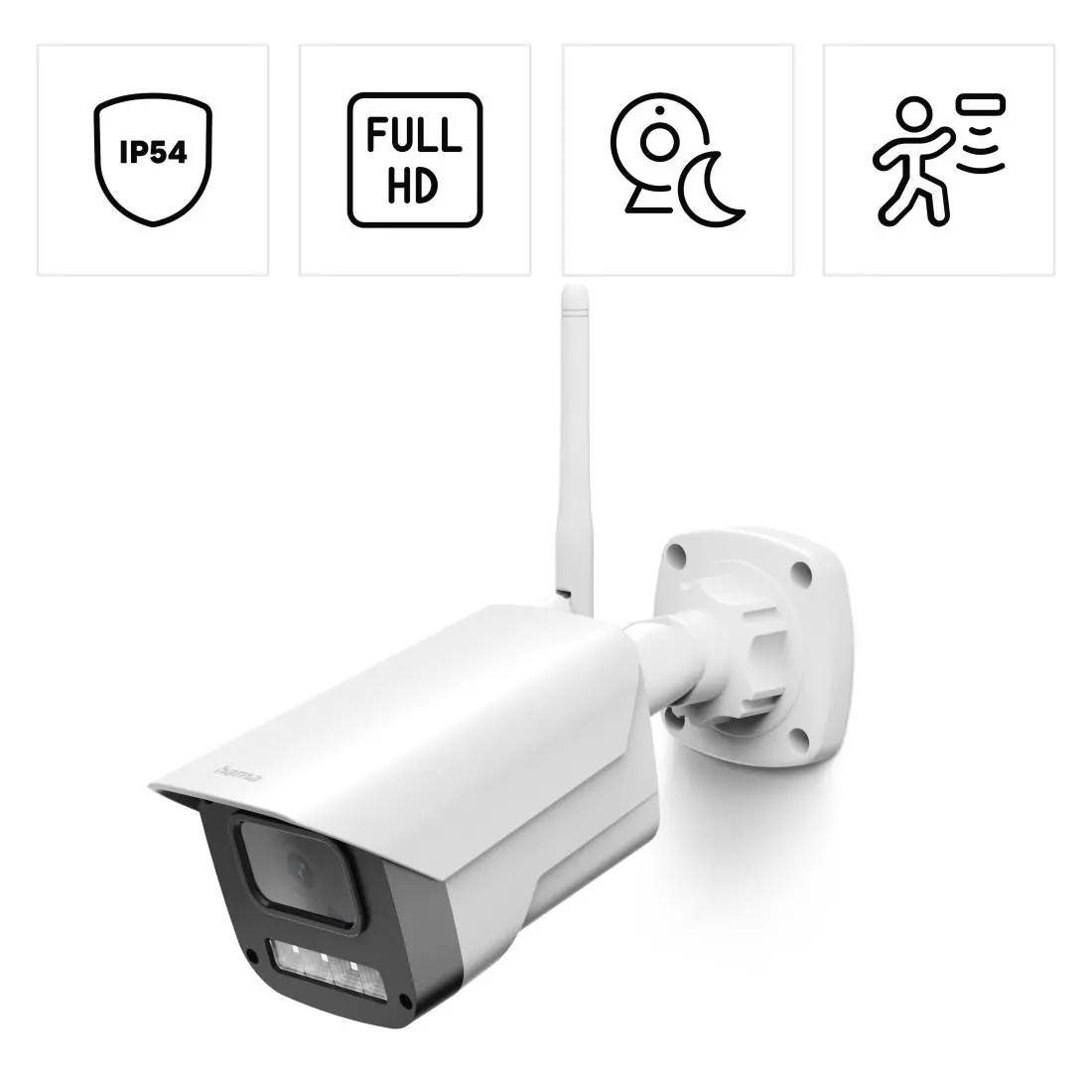 HAMA Wi-Fi камера 1080p, за външна употреба, нощно виждане, запис - image 9