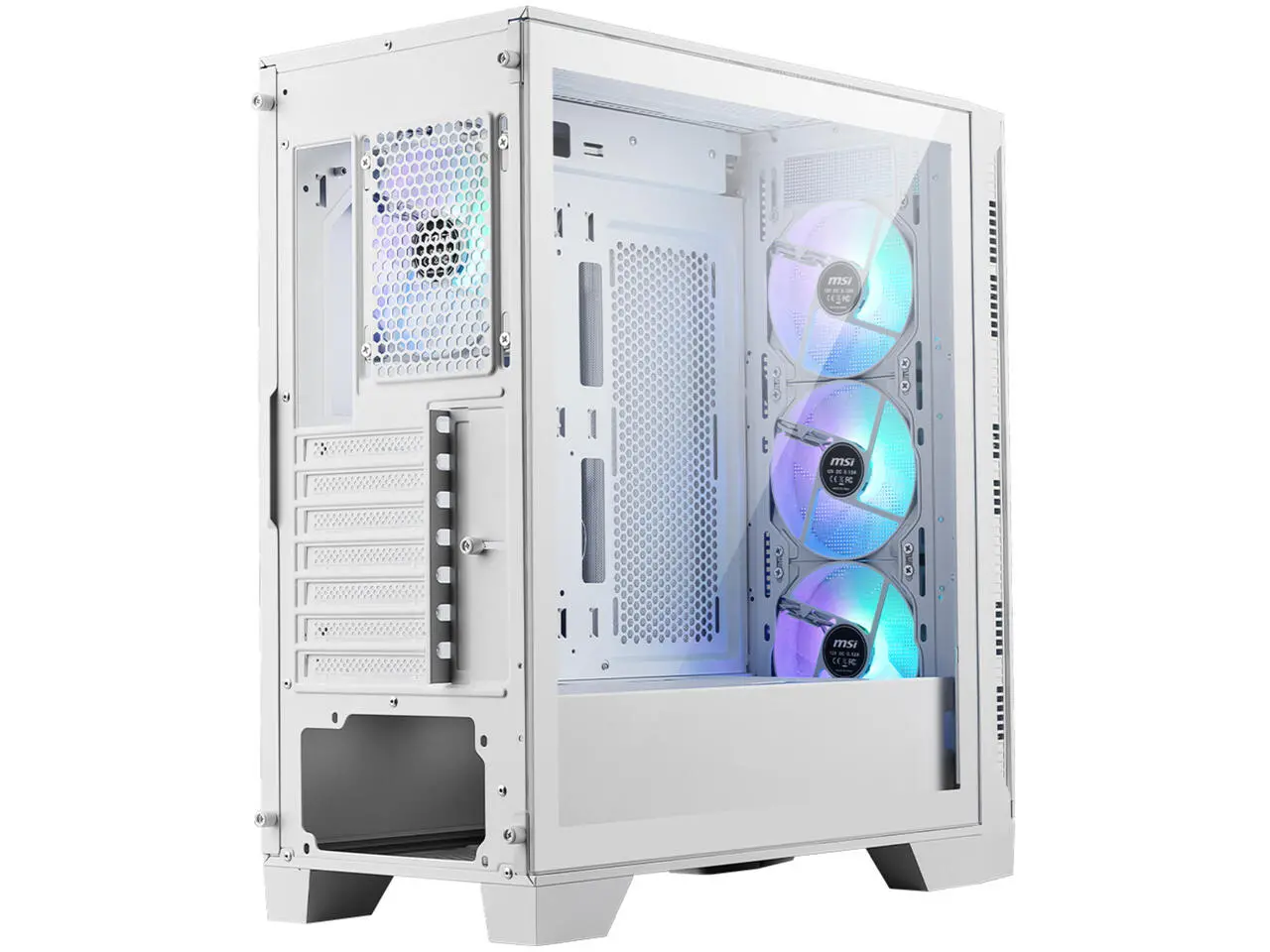 Кутия за компютър, MSI MAG FORGE 320R AIRFLOW WHI - image 4
