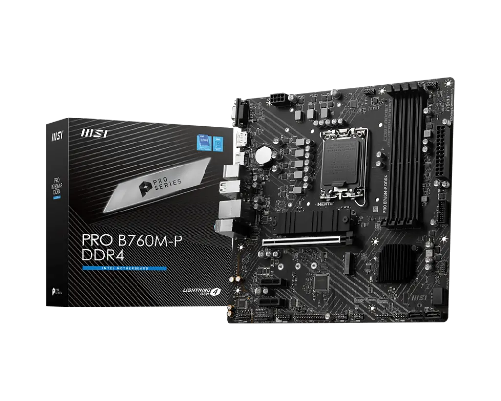 Дънна платка, MSI PRO B760M-P DDR4 /LGA1700