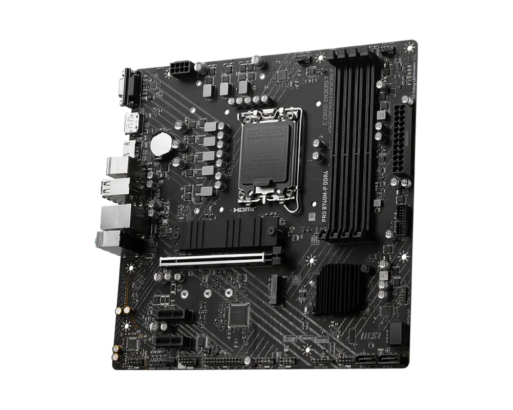 Дънна платка, MSI PRO B760M-P DDR4 /LGA1700 - image 2