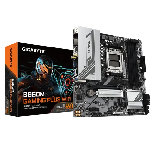 Дънна платка, GIGABYTE GB B650M GAMING PLUS WF /AM5 - image 1