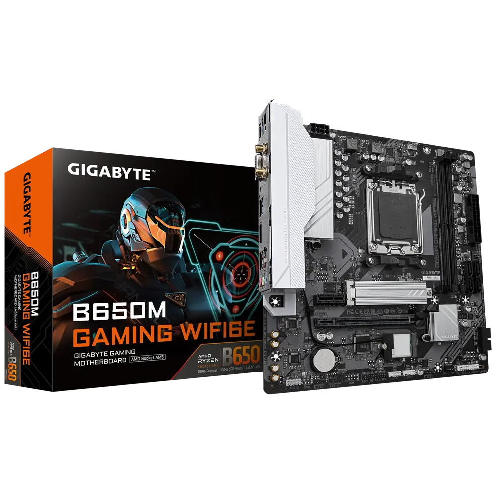 Дънна платка, GIGABYTE GB B650M GAMING WIFI6E / AM5 - image 3