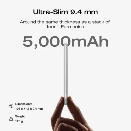 Ecoflow преносима батерия Power Bank - Rapid Mag 5K Qi1 Black - 5000mAh - EF-RAPIDQI1-5K-B-EU - image 3