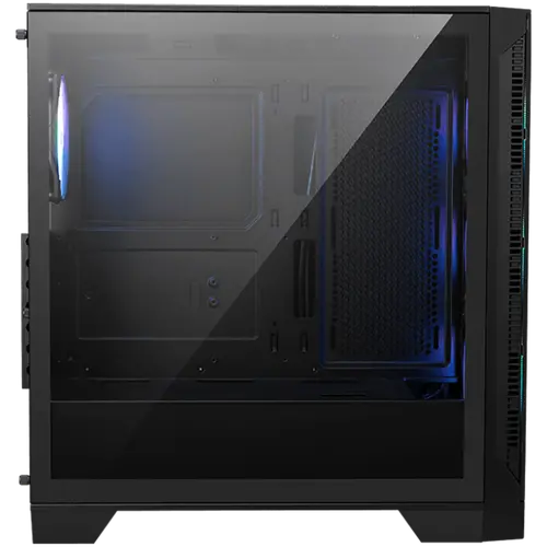 MSI MAG FORGE 320R AIRFLOW, Mid-Tower, ATX/M-ATX/ITX, 2x USB 3.2, 1x Audio/Mic, LED Button, ARGB Hub, 4x 120mm ARGB Fans, Mesh Panel, Tempered Glass, Black - image 1