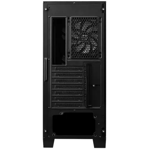 MSI MAG FORGE 320R AIRFLOW, Mid-Tower, ATX/M-ATX/ITX, 2x USB 3.2, 1x Audio/Mic, LED Button, ARGB Hub, 4x 120mm ARGB Fans, Mesh Panel, Tempered Glass, Black - image 2