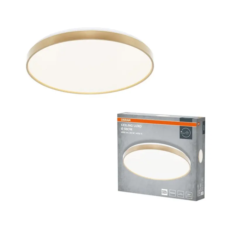 LED ПЛАФОН CEILING LUXO 60W 840 IP20 GD EUE OSRAM LEDVANCE - image 1