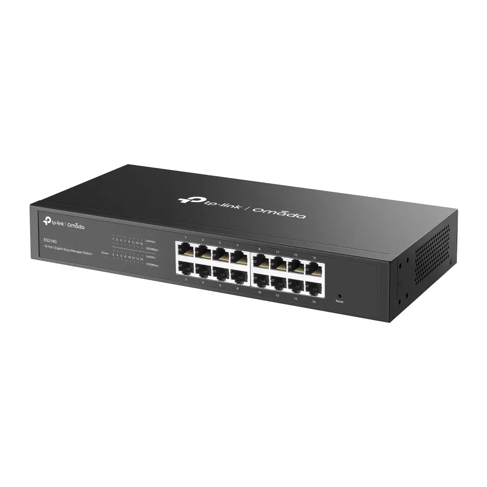 Комутатор TP-LINK ES216G,Omada 16 портов Gigabit Easy Managed(управляем) - image 2