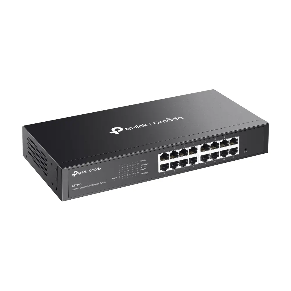 Комутатор TP-LINK ES216G,Omada 16 портов Gigabit Easy Managed(управляем) - image 3