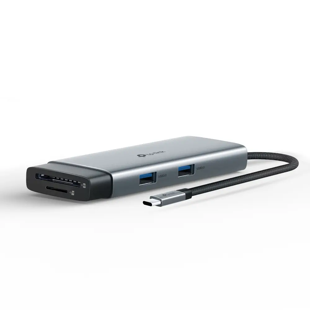 Хъб TP-LINK UH7020C, USB Type-C 7 в 1 Hub - image 2