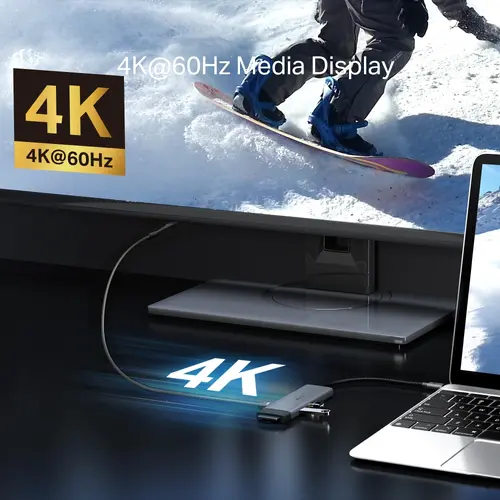 Хъб TP-LINK UH7020C, USB Type-C 7 в 1 Hub - image 5