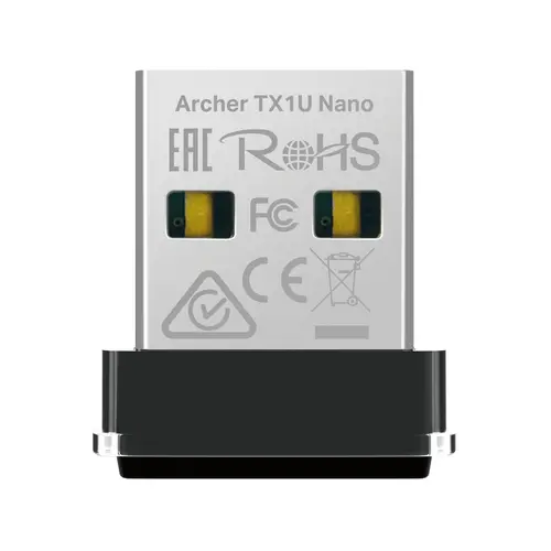 Безжичен адаптер TP-Link Archer TX1U Nano, AX300 Wi-Fi 6