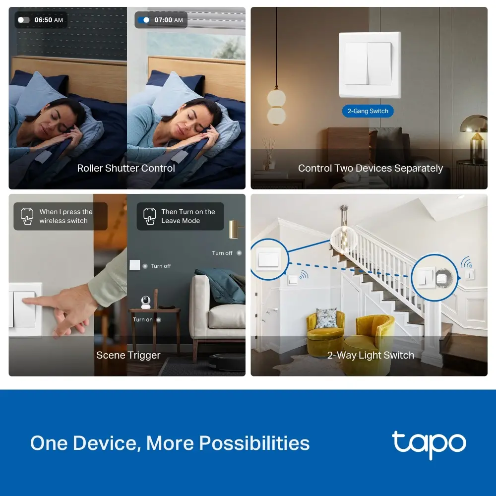 Интелигентен модул за управление, TP-Link Tapo S112, за контакти, ключове,щори - image 3