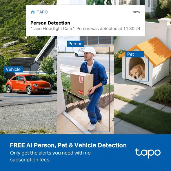 Камера TP-Link Tapo C615F KIT,охранителна камера със соларно захранване с прожек - image 9