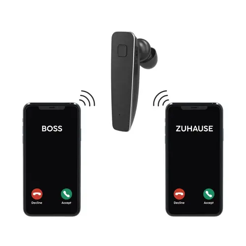 HAMA Ακουστικό Bluetooth “MyVoice2100”, Multipoint, μαύρο - 15