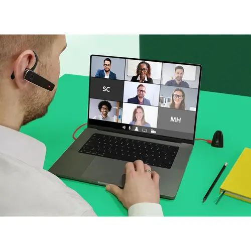 HAMA Ακουστικό Bluetooth “MyVoice2100”, Multipoint, μαύρο - 4
