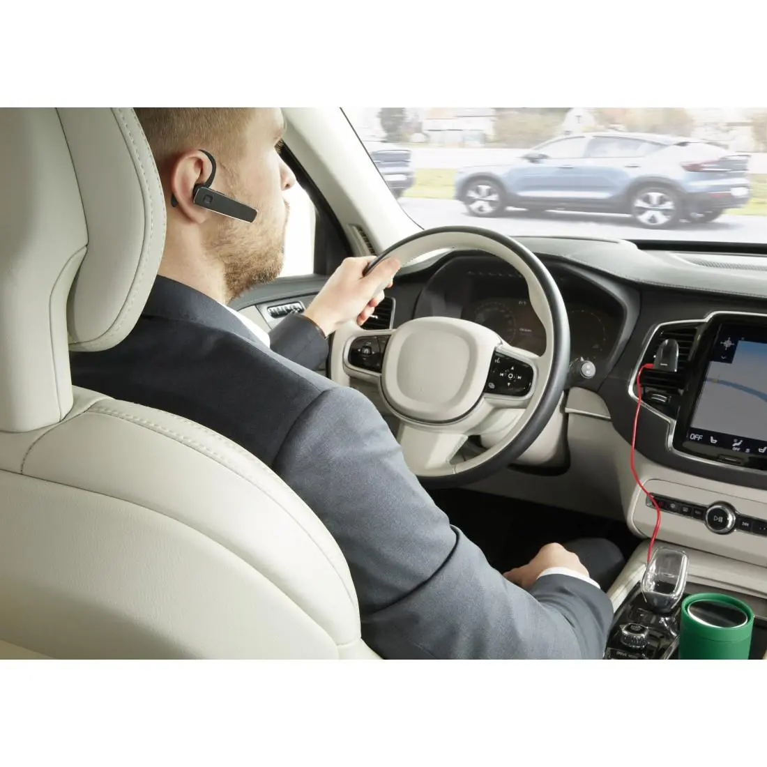 HAMA Ακουστικό Bluetooth “MyVoice2100”, Multipoint, μαύρο - image 5
