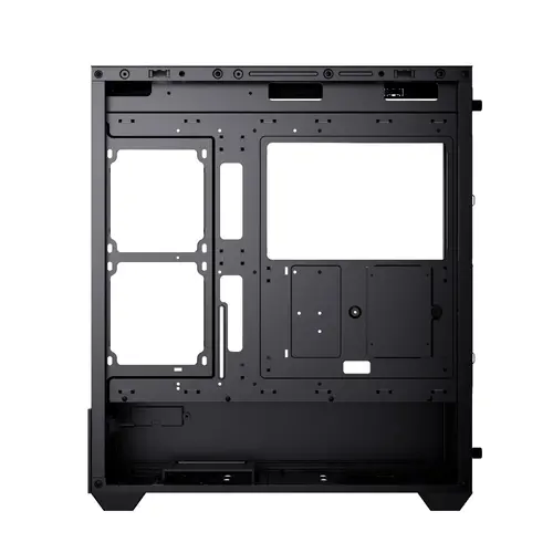 AeroCool carcasă Case ATX - P500D Digi-G-BK-v1 - Afișaj digital, USB-C, 3 x 120 mm A-RGB - 4