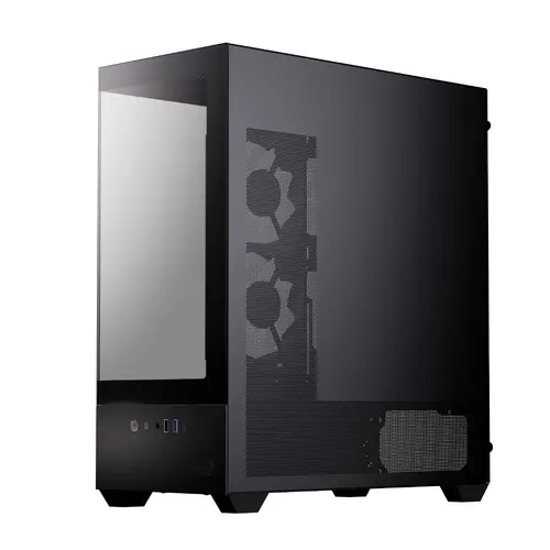 AeroCool carcasă Case ATX - P500D Digi-G-BK-v1 - Afișaj digital, USB-C, 3 x 120 mm A-RGB - 5