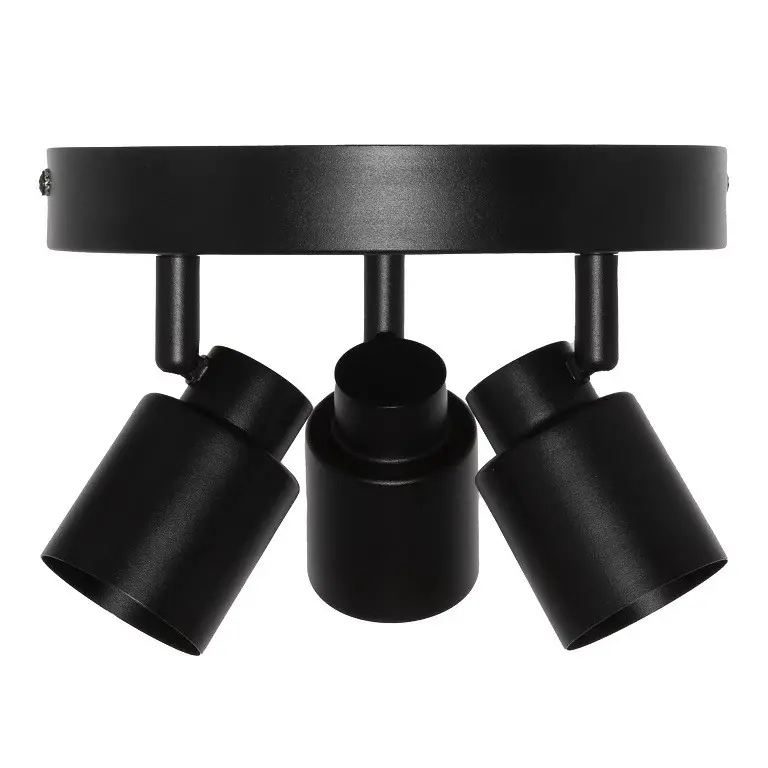 LED ОСВЕТИТЕЛНО ТЯЛО SPOT PRIMAL BLACK 3XGU10 PLATE BLACK LEDVANCE - image 2