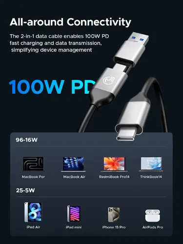 Orico външна кутия за диск Storage - Case - M.2 NVMe M key - USB-C/A, 20Gbps, Built-in Air Cooling, Aluminium - OUM2-G20-SV - image 13