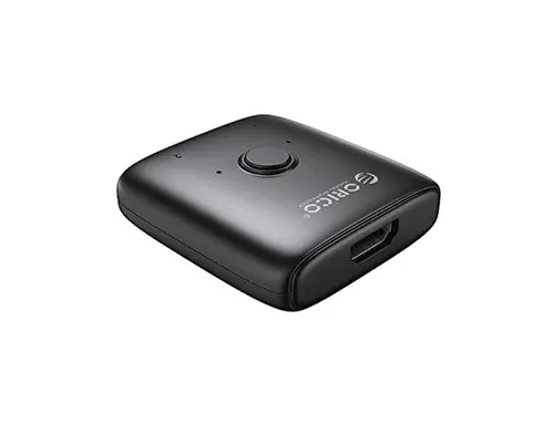 Orico Разклонител превключвател HDMI 2.0 Switcher/Splitter 2-Port Bi-Direction 4K Black - HS2-A1-BK-EP - image 1