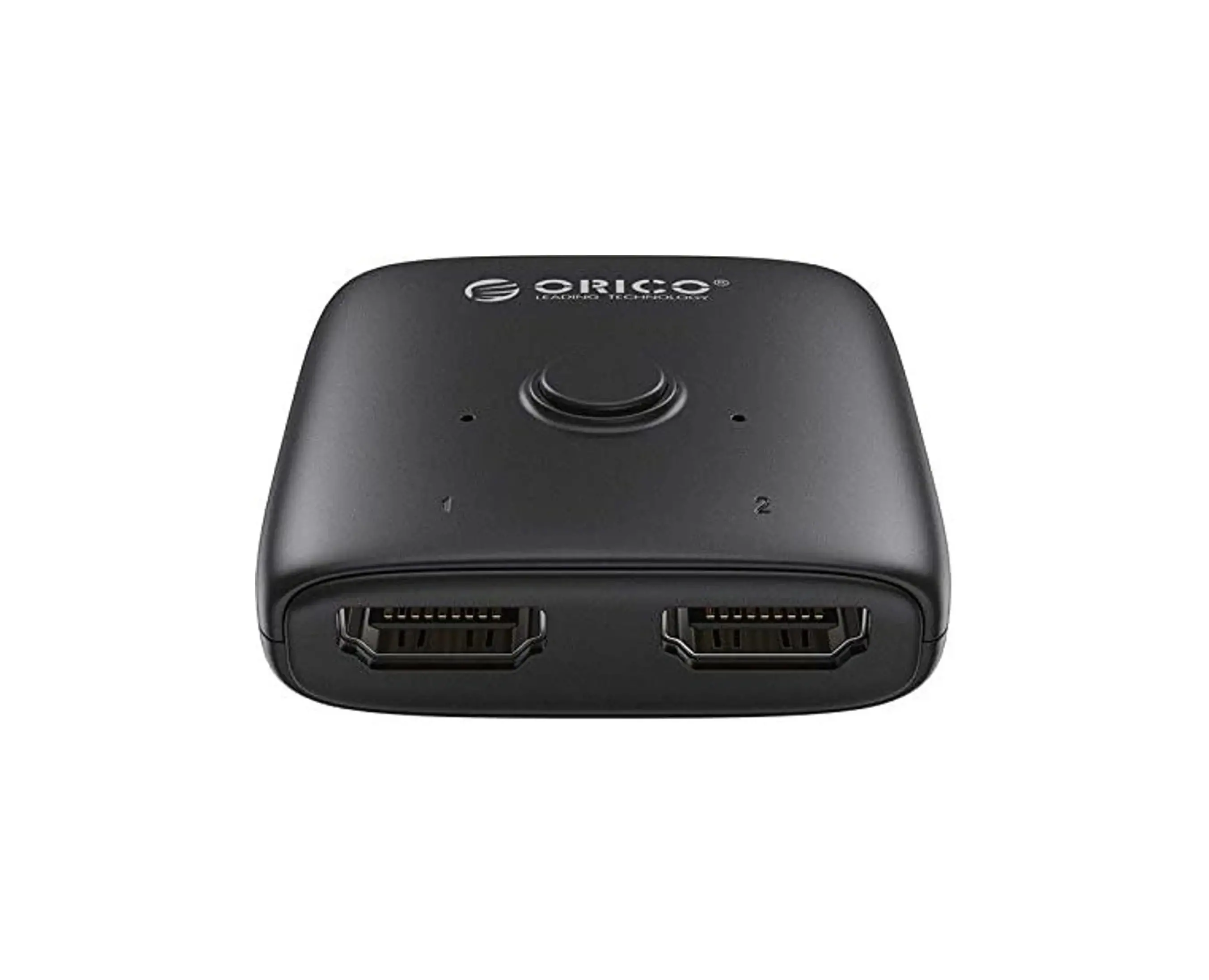 Orico Distribuitor comutator HDMI 2.0 Comutator/Splitter 2 porturi bidirecțional 4K negru - HS2-A1-BK-EP - image 2