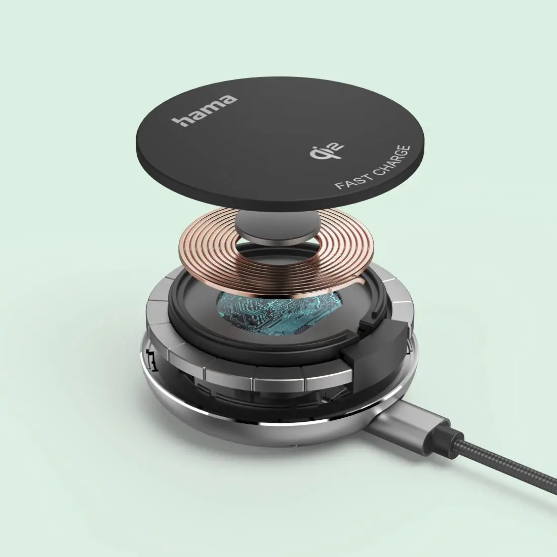Hama Безжично Qi2 зарядно устройство, 15 W - image 21