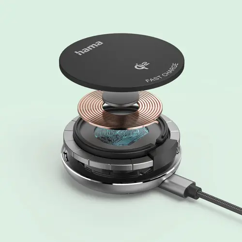 Hama Безжично Qi2 зарядно устройство, 15 W - image 21
