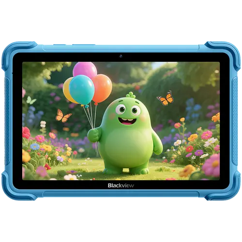 Blackview LINK 1 Kids WiFi 4/64GB 8.68-inch HD IPS 1340x800 60Hz 360nits RK3562 Quad-core 2.0GHz 5+8MP Cam 5000mAh WiFi 6 BT 5.0 Dual Speakers with Smart-K Support Tempered Film Stylus Pen Android 16 Ocean Blue