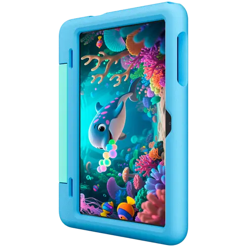 Blackview Tab 20 Kids WiFi 10.1-inch 800x1280 HD 60Hz Unisoc Tiger T310 2Hz 4GB + 64GB 6600mAh  Cam 5MP/8MP WiFi5 Android 15 Bubble Blue - image 2