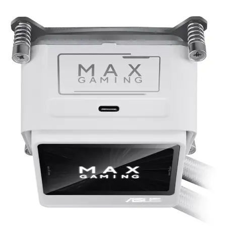 Охладител за процесор ASUS MAX Gaming LC 360 ARGB LCD White Edition - image 6