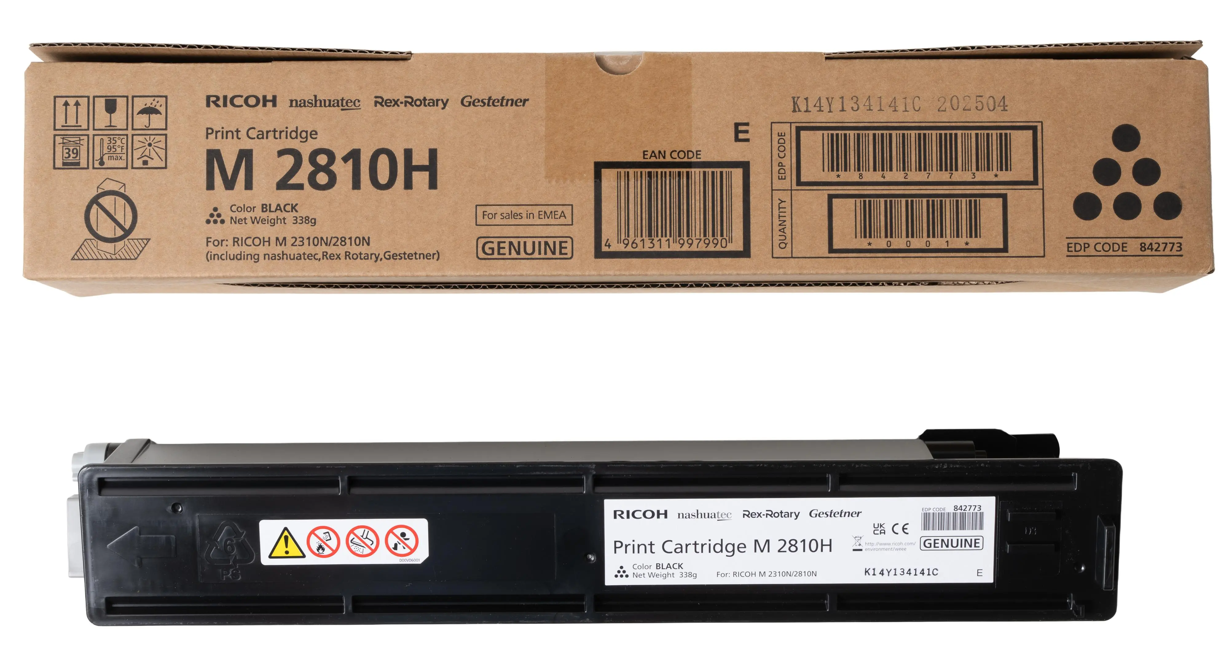 Φιάλη γραφίτη M2810H για RICOH M2310N, M2810N για 17500 σελίδες