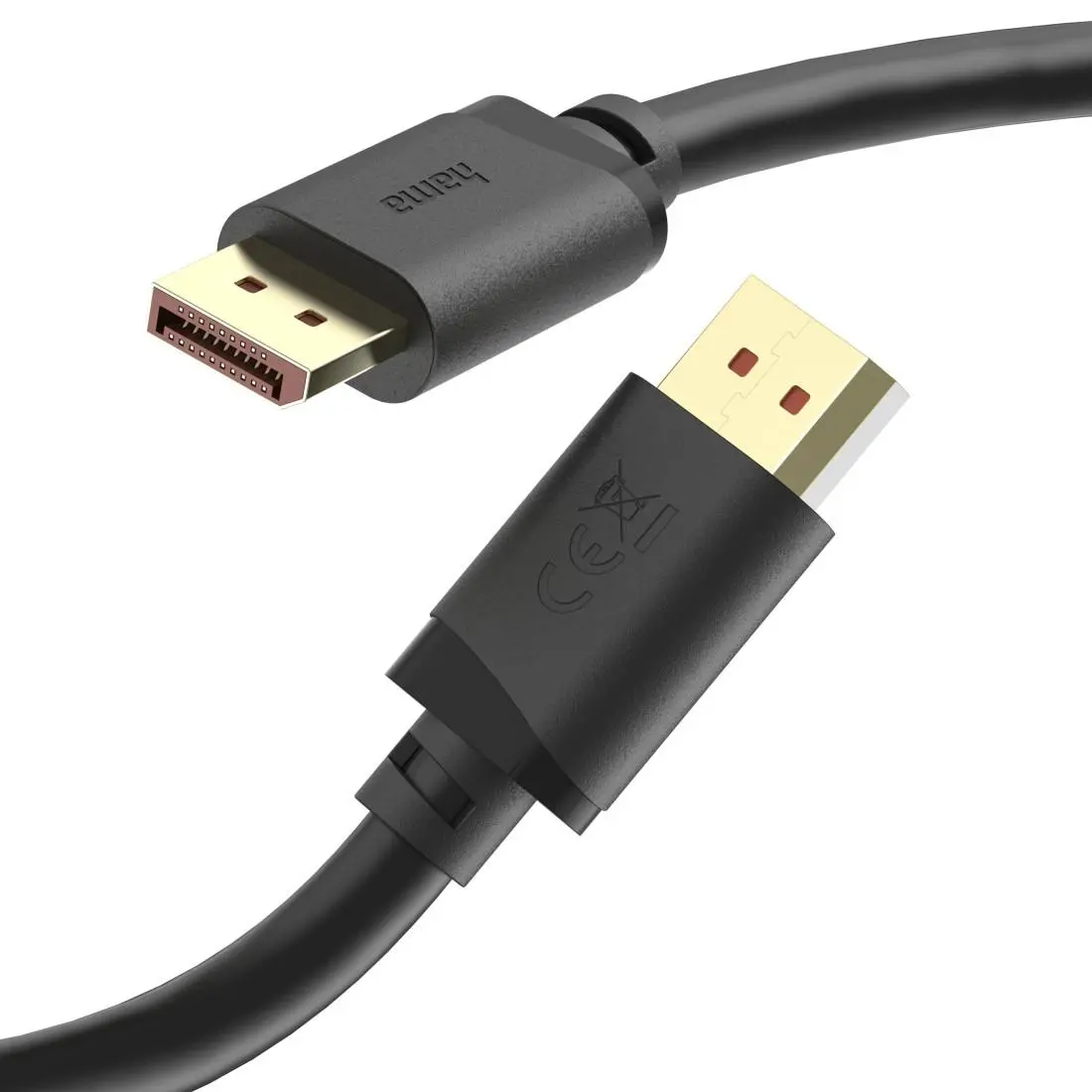 HAMA Кабел DisplayPort, DP 2.1, Ultra-HD 16K, 80 Gbit/s, 2 m - image 8