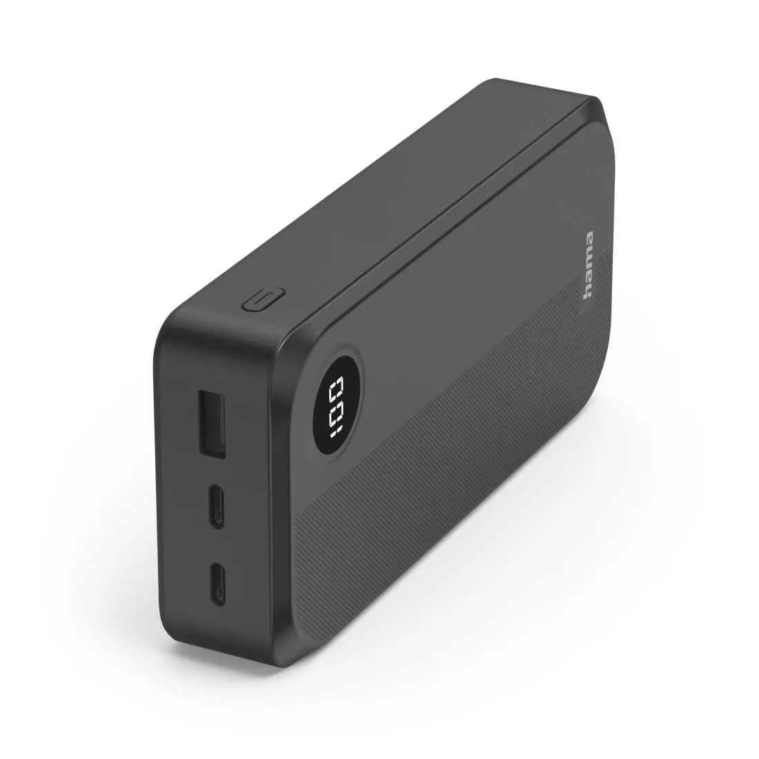 HAMA Външна батерия 20000 mAh, 3 изхода: 2 x USB-C, 1 x USB-A, черна - image 6