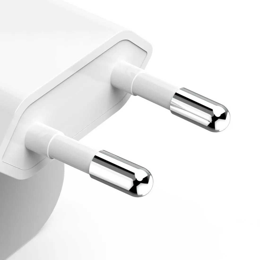 HAMA Бързо мини зарядно GaN, 2 x USB-C, PD, 40 W, сгъващ се адаптер, бял - image 6