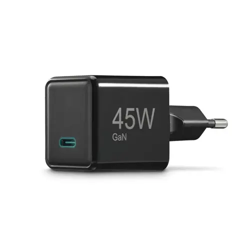 HAMA Бързо мини зарядно GaN, USB-C, PD, 45 W, черно - image 10