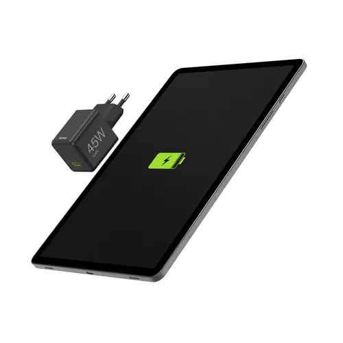 HAMA Бързо мини зарядно GaN, USB-C, PD, 45 W, черно - image 6