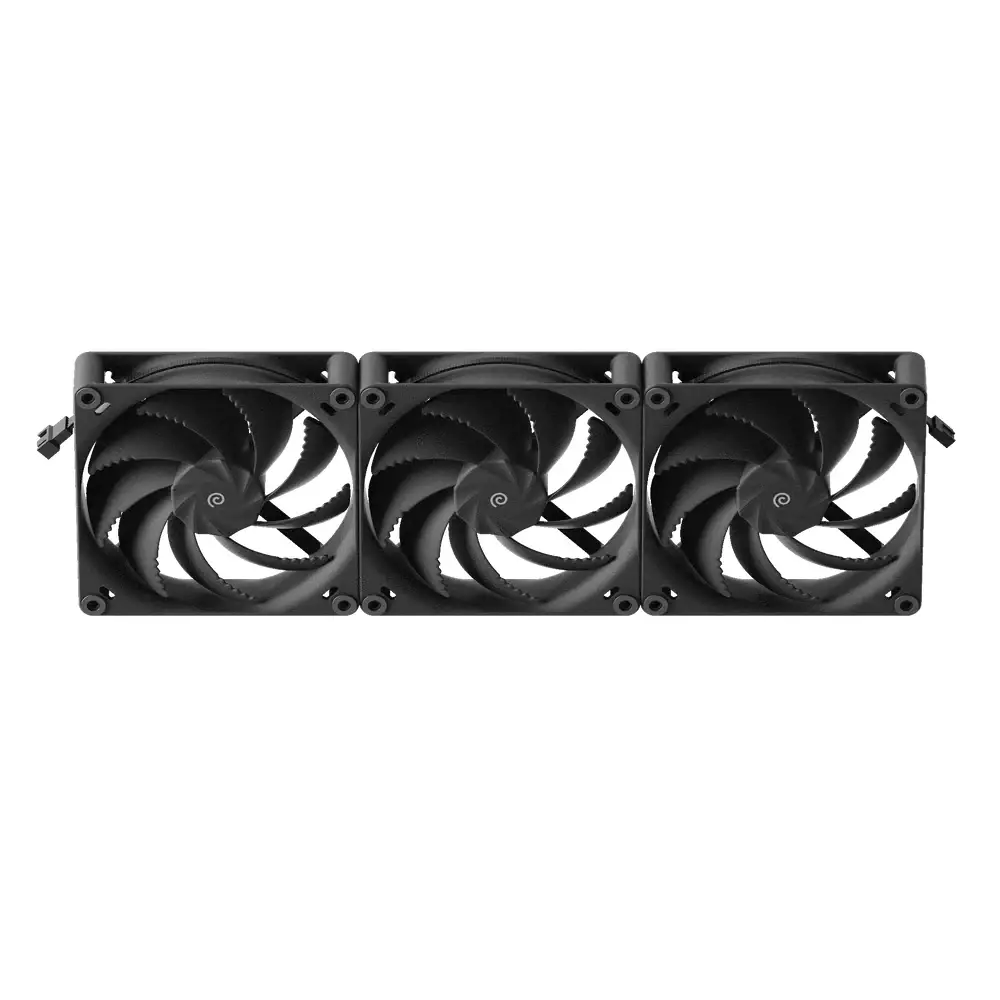 HAVN комплект вентилатори Fan Pack 3-in-1 3 x 140mm - H14 Black Fan Triple Pack - image 4
