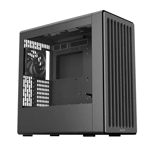 HAVN carcasă Case E-ATX - BF 360 Flow Neagră