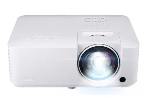 Мултимедиен проектор, Acer Projector Vero SL2520n, DLP, Laser, Short Throw 0.5, FHD (1920x1080), 4000 ANSI Lumens, 1.43x, 3, 500 000:1 Dynamic Black, HDMI 2.0 x2 (HDCP 2.2), DC Out (5V/1.5A, USB-A), RS232, LAN (RJ45), Speaker 15W, Laser lifespan up to 30000h,2.9 kg, Bag, 3Y,