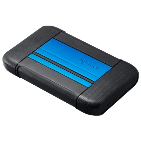 Твърд диск, Apacer AC633, 4TB 2.5" SATA HDD USB 3.2 Military-Grade Shockproof Portable Hard Drive