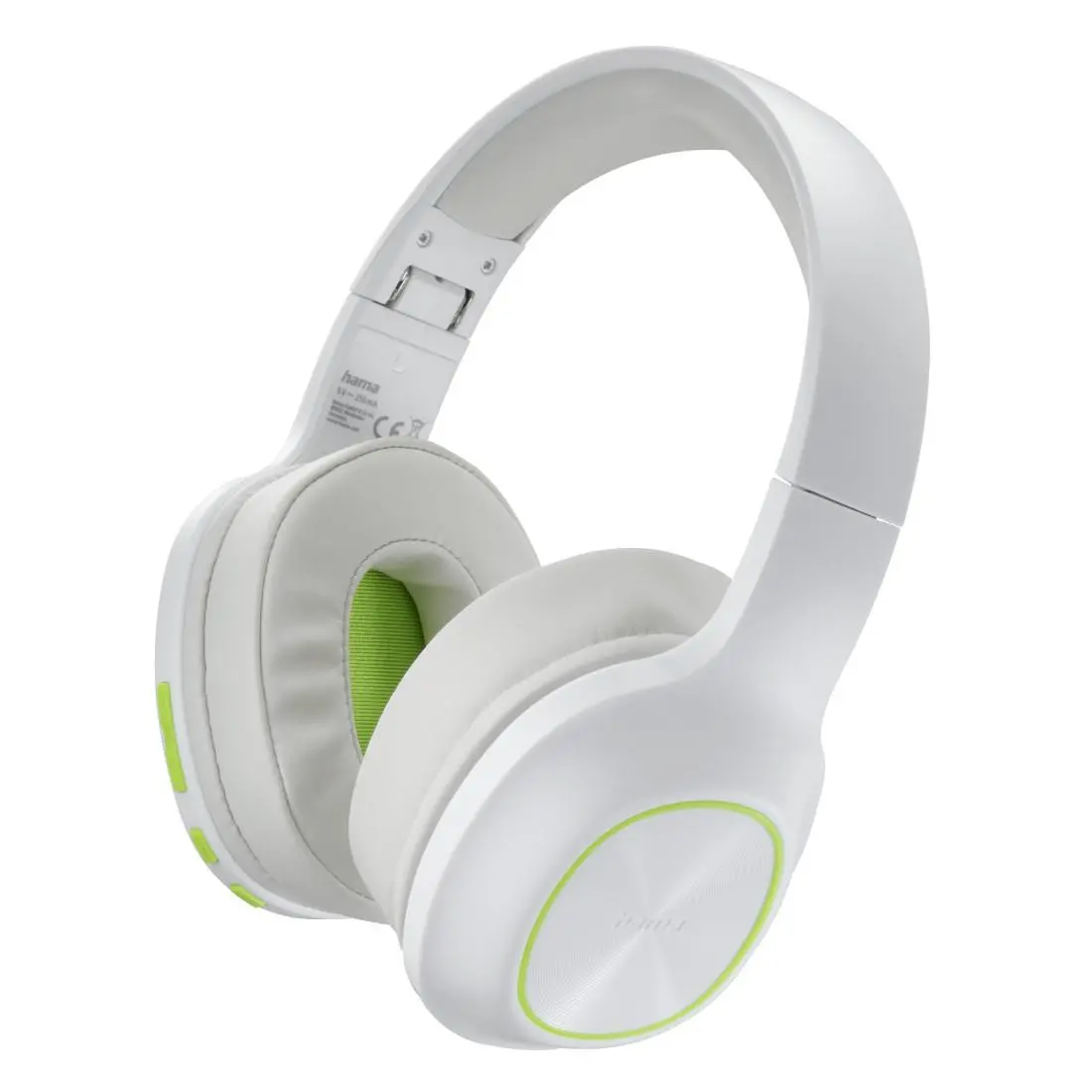HAMA Блутут Слушалки "Spirit Calypso III", Over-Ear, Bass Boost, Fold, бял - image 1