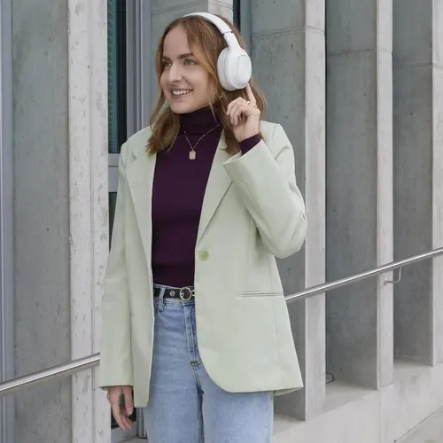 HAMA Блутут Слушалки "Spirit Calypso III", Over-Ear, Bass Boost, Fold, бял - image 4